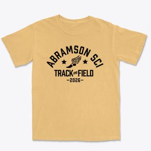 Abramson Sci Academy Track and Field Premium Heavyweight T-shirt