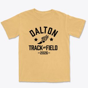 Dalton Elementary School Track and Field Premium Heavyweight T-shirt
