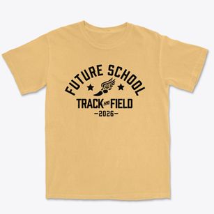 Future School Of Fort Smith Track and Field Premium Heavyweight T-shirt