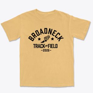 Broadneck High School Track and Field Premium Heavyweight T-shirt