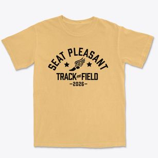 Seat Pleasant Elementary School Track and Field Premium Heavyweight T-shirt