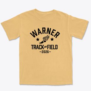 Warner Elementary School Track and Field Premium Heavyweight T-shirt