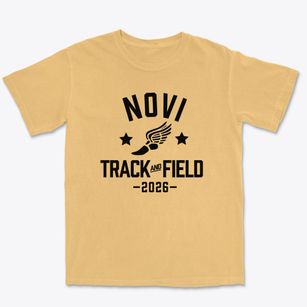 Novi High School Track and Field Premium Heavyweight T-shirt