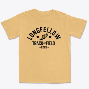 Longfellow Elementary School Track and Field Premium Heavyweight T-shirt