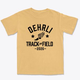 Oehrli Elementary School Track and Field Premium Heavyweight T-shirt