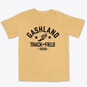 Gashland Elementary School Track and Field Premium Heavyweight T-shirt