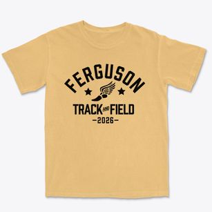 Ferguson Middle School Track and Field Premium Heavyweight T-shirt