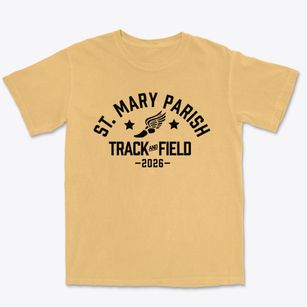St. Mary Parish Track and Field Premium Heavyweight T-shirt