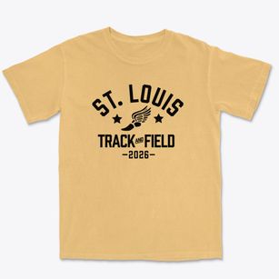 St. Louis Job Corps Track and Field Premium Heavyweight T-shirt