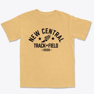New Central School Track and Field Premium Heavyweight T-shirt