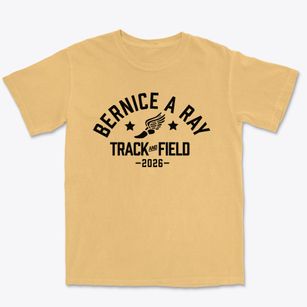 Bernice A Ray Elementary School Track and Field Premium Heavyweight T-shirt