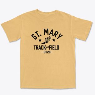 Saint Mary Parish School Track and Field Premium Heavyweight T-shirt