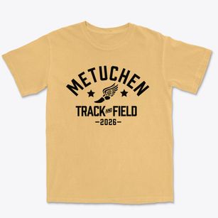 Metuchen Christian Academy Track and Field Premium Heavyweight T-shirt