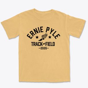 Ernie Pyle Middle School Track and Field Premium Heavyweight T-shirt
