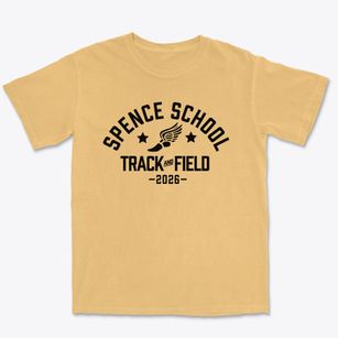 The Spence School Track and Field Premium Heavyweight T-shirt