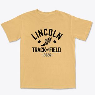 Abraham Lincoln High School Track and Field Premium Heavyweight T-shirt