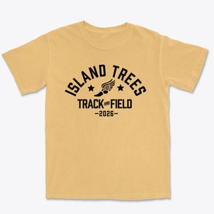 Island Trees Middle School Track and Field Premium Heavyweight T-shirt