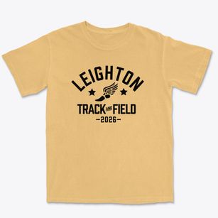 Leighton Elementary School Track and Field Premium Heavyweight T-shirt