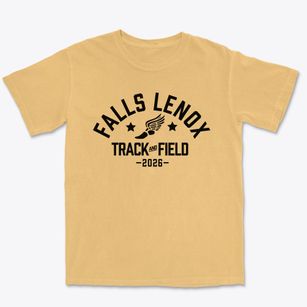Falls Lenox Primary School Track and Field Premium Heavyweight T-shirt