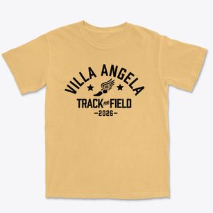 Villa Angela-st. Joseph High School Track and Field Premium Heavyweight T-shirt