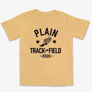Plain Center Elementary School Track and Field Premium Heavyweight T-shirt