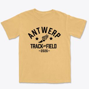 Antwerp High School Track and Field Premium Heavyweight T-shirt