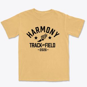 Harmony Track and Field Premium Heavyweight T-shirt