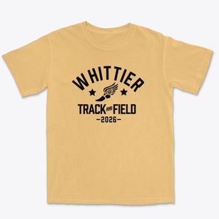 Whittier Elementary School Track and Field Premium Heavyweight T-shirt