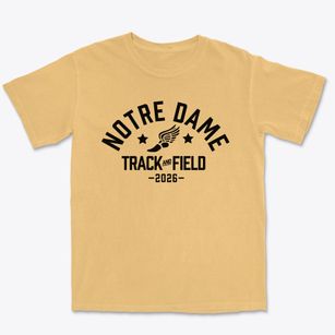 Academy Of Notre Dame De Namur Track and Field Premium Heavyweight T-shirt