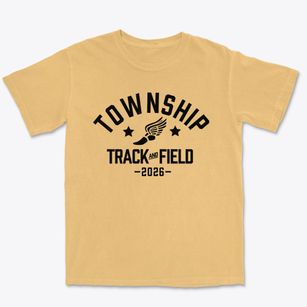 Township Elementary School Track and Field Premium Heavyweight T-shirt