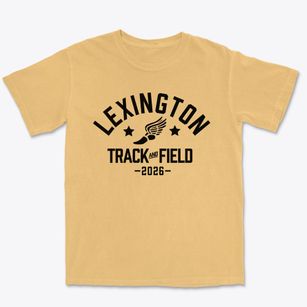 Lexington Middle School Track and Field Premium Heavyweight T-shirt
