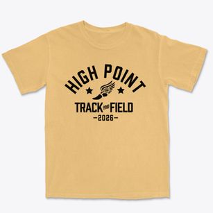 High Point Prep Academy Track and Field Premium Heavyweight T-shirt