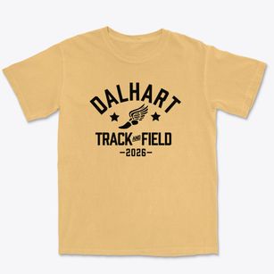 Dalhart High School Track and Field Premium Heavyweight T-shirt