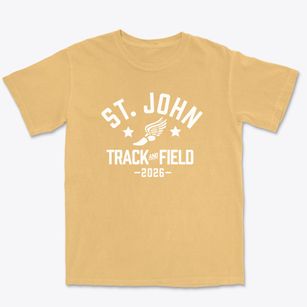 St John Parish Track and Field Premium Heavyweight T-shirt