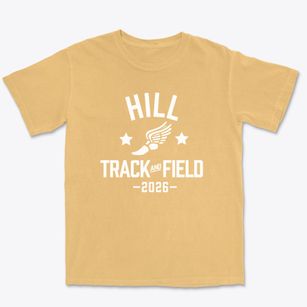 Andrew P. Hill High School Track and Field Premium Heavyweight T-shirt
