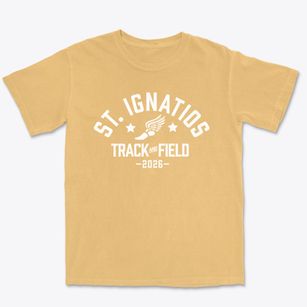 St Ignatios Of Antioch Parish Track and Field Premium Heavyweight T-shirt