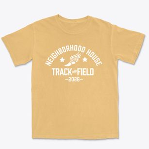 Neighborhood House Charter Track and Field Premium Heavyweight T-shirt