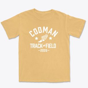 Codman Academy Track and Field Premium Heavyweight T-shirt