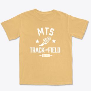 Minnesota Transitions Charter School Track and Field Premium Heavyweight T-shirt