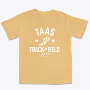 The Academic Arts School Track and Field Premium Heavyweight T-shirt