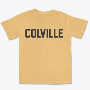 Colville Washington Classic Block Premium Heavyweight T-shirt