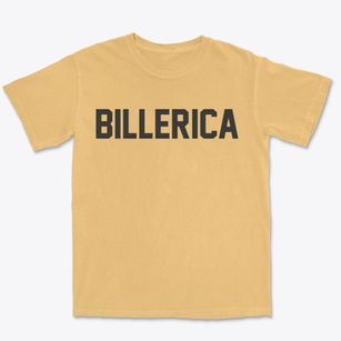Billerica Massachusetts Classic Block Premium Heavyweight T-shirt