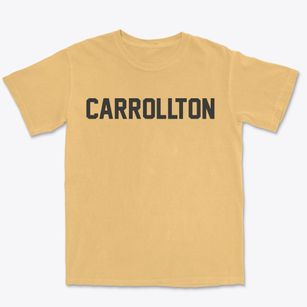 Carrollton Ohio Classic Block Premium Heavyweight T-shirt