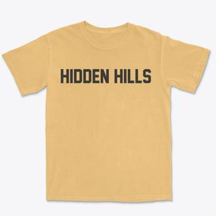 Hidden Hills California Classic Block Premium Heavyweight T-shirt