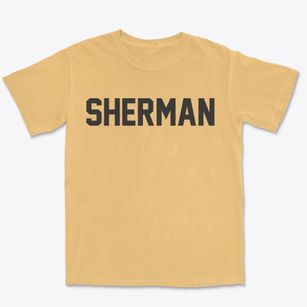 Sherman New York Classic Block Premium Heavyweight T-shirt