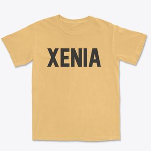 Xenia Ohio Classic Block Premium Heavyweight T-shirt