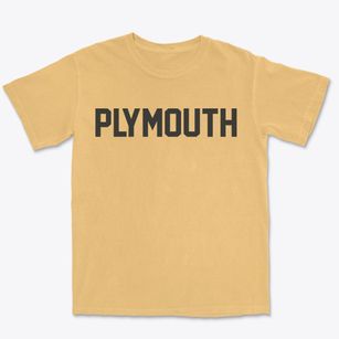 Plymouth California Classic Block Premium Heavyweight T-shirt