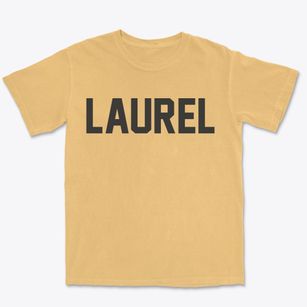 Laurel Nebraska Classic Block Premium Heavyweight T-shirt