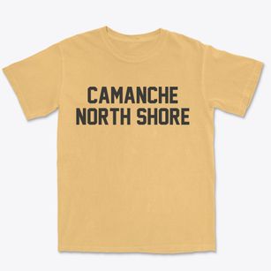 Camanche North Shore California Classic Block Premium Heavyweight T-shirt