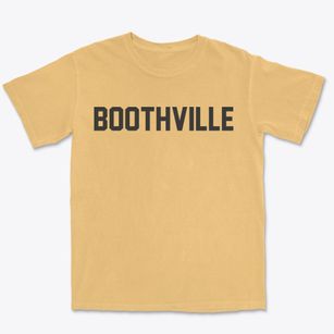 Boothville Louisiana Classic Block Premium Heavyweight T-shirt